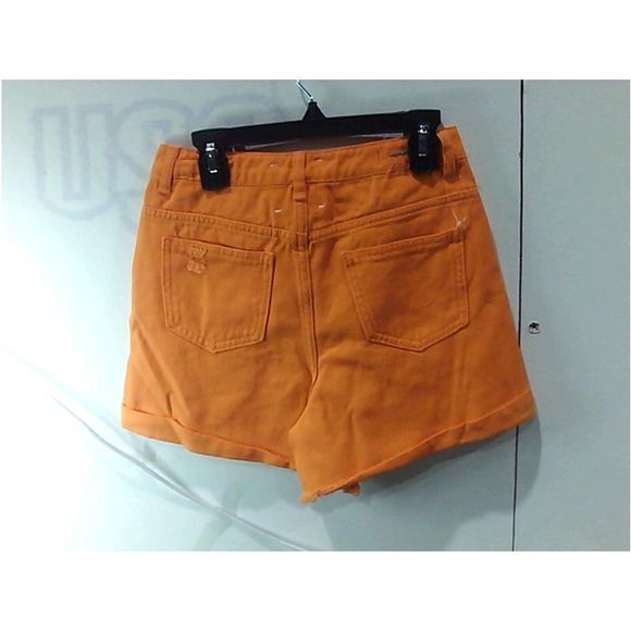 Habitual Kids Girls YP5S Shorts, Orange, Size Large - Picture 2 of 2